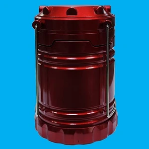 1x LED Multi Uso Linterna de Camping, Lámpara Exterior, Rojo, Azul, con Batería - Imagen 1 de 4