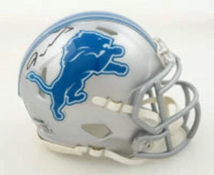 Jameson Williams Detroit Blue Signed Mini Football Helmet (PIA) - Picture 1 of 3