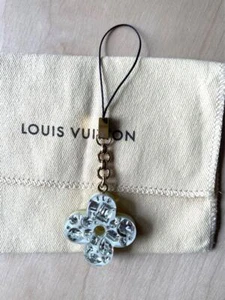 Louis Vuitton gram flower Strap Key Ring Holder Bag Charm Chain - Picture 1 of 2