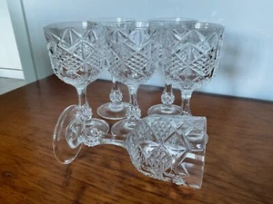 crystal stemware wine goblets - Picture 1 of 1
