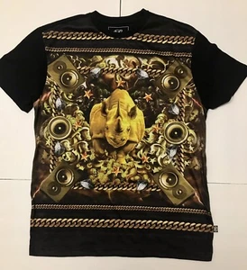 ECKO UNLTD Rare Golden Rhino T-Shirt Men's Size M - Picture 1 of 7