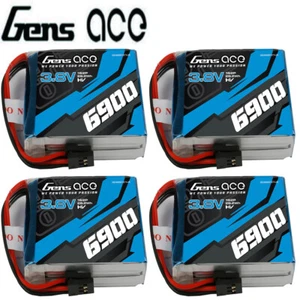 4X Gens Ace 6900mAh 3.8V TX 1S Lipo Akku JR Plug Für Graupner transmitters MX10 - Bild 1 von 2