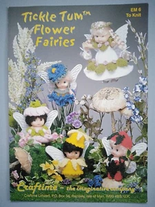 TICKLE TUMS - FLOWER FAIRIES - Outfits for 4" Impkin doll - CRAFTIME pattern EM6 - Picture 1 of 6