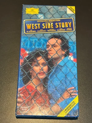 West Side Story - Leonard Bernstein - Double Audio Cassette Tape Album Box Set - Image 1 of 4