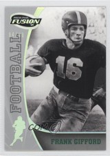 2009 Press Pass Fusion Onyx /99 Frank Gifford #43 HOF