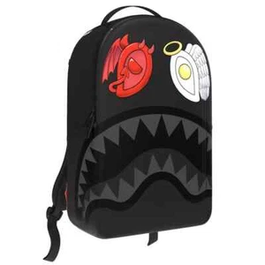 Sprayground Black Removable Eyes DLXSV Backpack - Picture 1 of 1