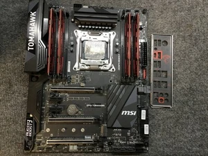 MSI X99A TOMAHAWK LGA  X99A i7-5820K DDR4 64GB MEMORY - Picture 1 of 4