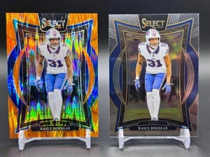 2024 Panini Select Rasul Douglas #89 Concourse Orange Shock Prizm /499 + Base - Foto 1 di 2