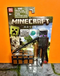 2025 Mattel - A Minecraft Movie 4in Figure: ENDERMAN (w/ Chest & Ender Pearl) - Picture 1 of 3