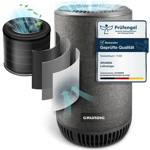 Luftreiniger Air Purifier leise Allergiker H13 HEPA Filter Ionisator GRUNDIG - Bild 1 von 17