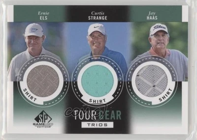 2014 SP Game Used Edition Tour Gear Trios Shirt Curtis Strange Ernie Els - Image 1 of 2