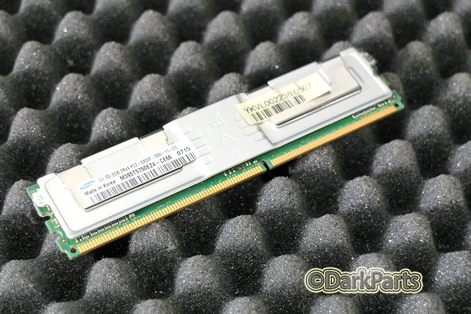 Samsung M395T5750EZ4-CE66 2GB Server Memory RAM PC2-5300F-555-11-E0 - Image 1 of 1