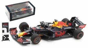 Spark S7676 Red Bull RB16B Winner Monaco GP 2021 - Max Verstappen 1/43 Scale - Picture 1 of 2