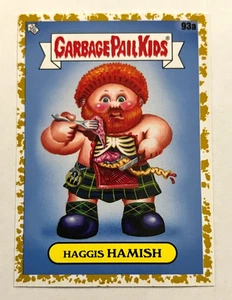 2021 GARBAGE PAIL KIDS MENU WIMPIE SUB SHOP 93a HAGGIS HAMISH GPK 25/50 - Picture 1 of 6
