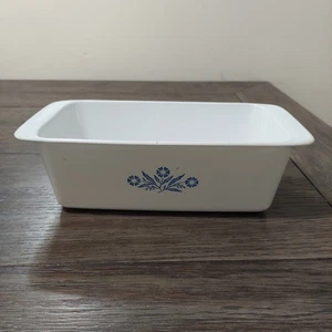 Vtg Corning Ware P-315-B Blue Cornflower 2qt Bread Meat Loaf Pan 9x5x3 USA - Picture 1 of 7