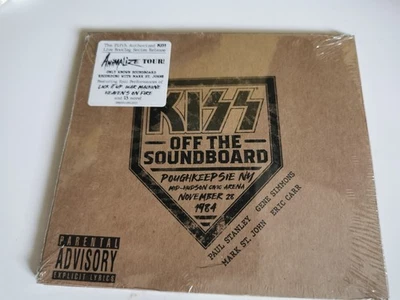 CD Kiss Off The Soundboard Poughkeepsie NY Mid-Hudson Arena 28 de novembro de 1984 - Imagem 1 de 2