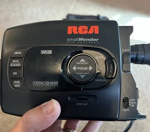 RCA Video Camcorder CC637 Small Wonder VHS-C Playback Handheld Tested Works - Picture 1 of 12