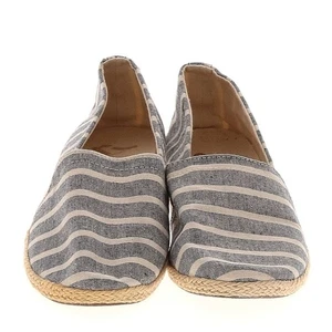 Ballerine estive Report tg 10 a righe blu e bianche comode espadrillas - Foto 1 di 8