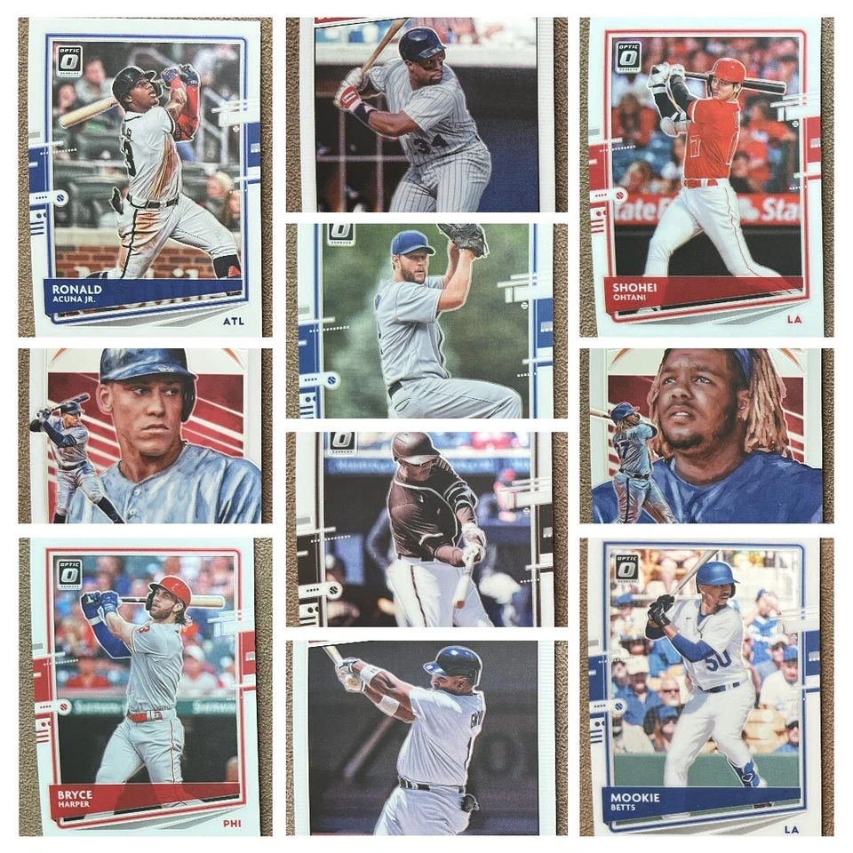 2020 Donruss Optic MLB Baseball Singles - Choose Your Cards! Ohtani Acuna Jr. ++ - Image 1 of 1