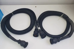 Lot of 2 Military cable 5FT MALE TO MALE 20 PIN - Picture 1 of 5