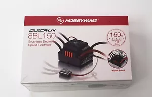 Controlador de velocidad Hobbywing QUICRUN WP 8BL150 sin sensores sin escobillas 150A ESC 1/8 Reino Unido - Imagen 1 de 3