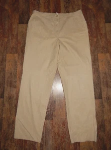 Basler Damen Hose Velour Kunstleder Gr.46 fällt kleiner aus - Bild 1 von 3