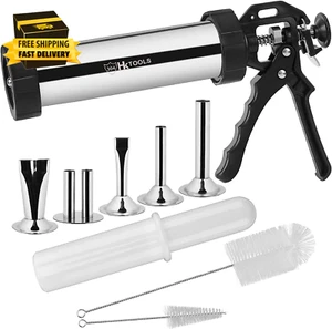 Jerky Gun Kits, Jerky Maker Gun, Beef Jerky Gun, 2.1LB Stainless Steel Sausage S - Picture 1 of 7