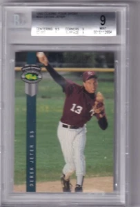 Derek Jeter Rookie Card 1992 Classic Four Sport #231 BGS 9 (9.5 ,9, 9, 9) - Picture 1 of 2