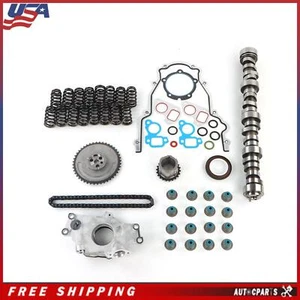 2 Camshaft & Timing Chain Kit & Oil Pump For 99-06 Chevrolet Silverado 1500 5.3L - Picture 1 of 6