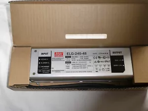 Alimentatore Meanwell Mean Well ELG-240-48 240W 48V driver LED - Foto 1 di 1