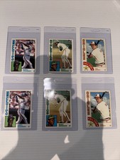 1984 Topps Baseball Cards Darryl Strawberry RICKEY HENDERSON Cal Ripken NRMT+