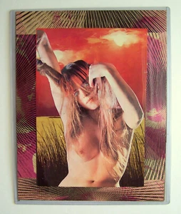 Lucy in the sky with diamonds 1967 Stampa artistica collage 14""X17"" Beatles Sgt Peppers - Foto 1 di 3
