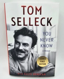 Tom Selleck You Never Know: A Memoir Signed First Edition Hardcover Book - Imagen 1 de 24