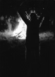 Vintage 35mm Film Negative 1970's Connecticut Boy Cub Scouts Camping Bon-Fire - Picture 1 of 1