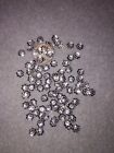 100 Silver Plated scalloped edge bead cap - 6