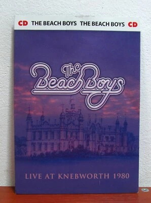 The Beach Boys – Live At Knebworth 1980 - CD A5 Cardboard Sleeve - Image 1 of 2
