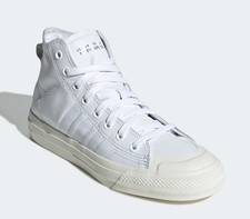 mens white nizza trainers