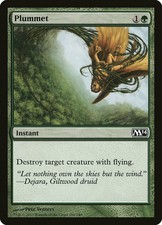 FOIL Plummet | MtG Magic Magic 2014 (M14) | English | Near Mint