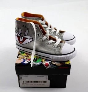 Converse Chuck Taylor BABY GRÖSSE 10 All Star Hi Looney Tunes Bugs Bunny Sneaker - Bild 1 von 9