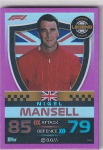 Topps F1 Turbo Attax 2023 Formula 1 No. 344 Nigel Mansell Legend Rosa Parallelo - Bild 1 von 1
