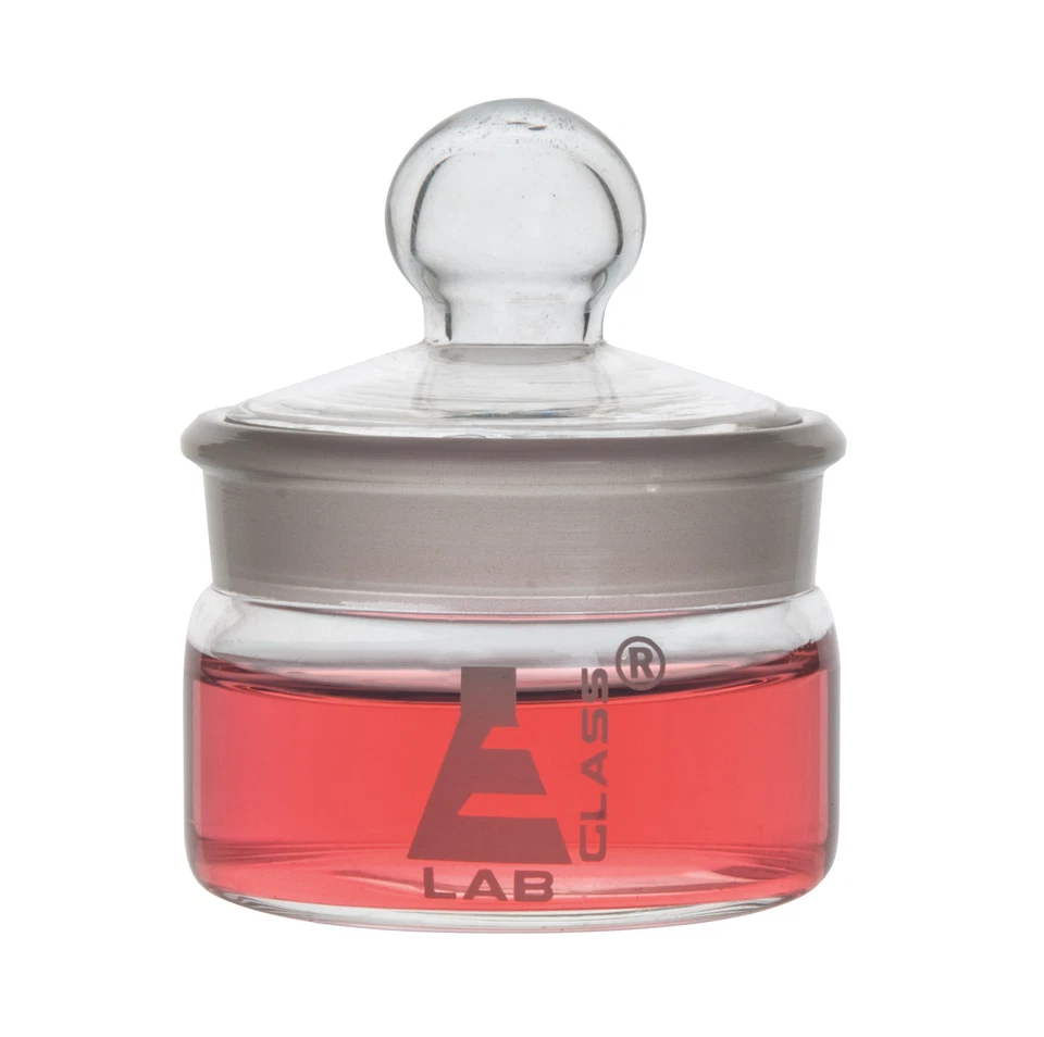Weighing Bottle, Low Form, 35ml capacity, Borosilicate Glass - Eisco Labs Foto 1 de 1