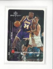 1999-00 Upper Deck MVP Silver Script #75 Shaquille O'Neal Lakers