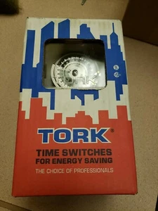 1) NEW Tork 24Hr Time Switch 1101NC Switch:  SPST 40A 120-277V - Picture 1 of 4