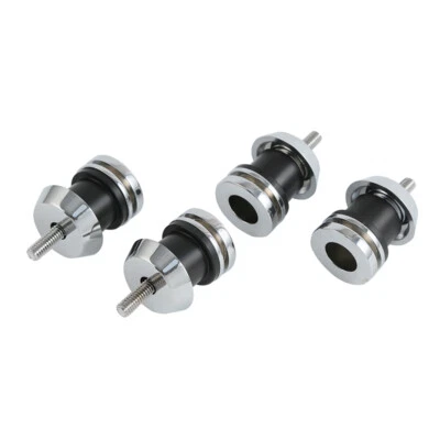 Kit de carretes de montaje de respaldo de barra Sissy de liberación rápida aptos para Indian Scout 15-24 Foto 1 de 4