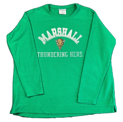 Champion Marshall Thundering Herd Sweatshirt Adult XL Long Sleeve Pullover Top Cover