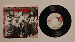 JOHN COUGAR MELLENCAMP - SMALL TOWN 1985 7" 45RPM FREE COMBINE SHIPPING - Picture 1 of 6