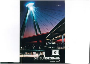 Die Bundesbahn DB Magazine January 1970 1/70 1609-13-72 - Picture 1 of 7