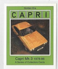 Golden Era Single Cards Porsche Ferrari jaguar spitfire triumph ford escort (G)
