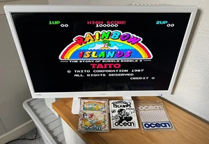 Amiga Ocean Rainbow Islands Vintage Game - Working -👽👾Retro Gift Idea👾👽 - Afbeelding 1 van 24