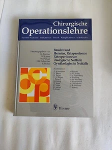 Chirurgische Operationslehre Band 7/ Teil 1, Bauchwand Hernien Relaparotomie - Bild 1 von 1